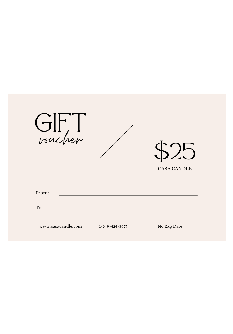 Casa Candle Gift Card - Casa Candle