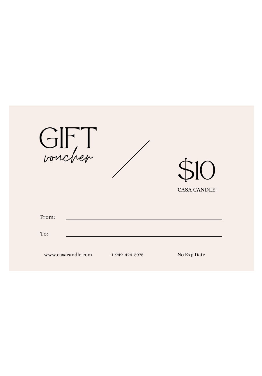 Casa Candle Gift Card - Casa Candle