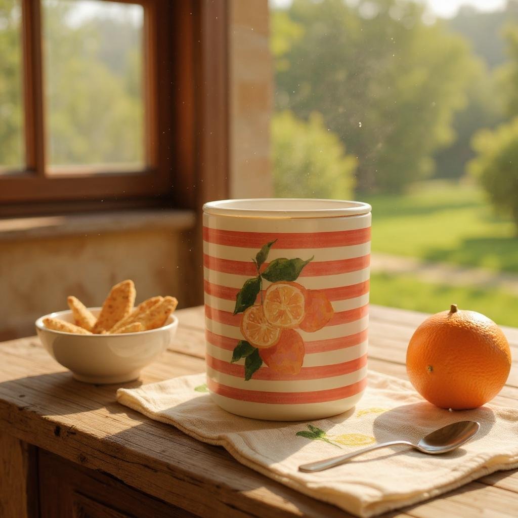 Italian Coast Candle, Jasmine Citron - Casa Candle