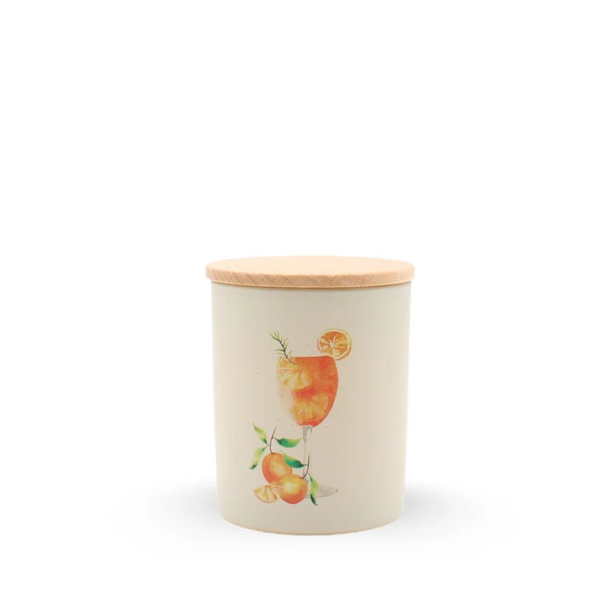 Italian Coast Travel Candle, Grapefruit Saffron - Casa Candle