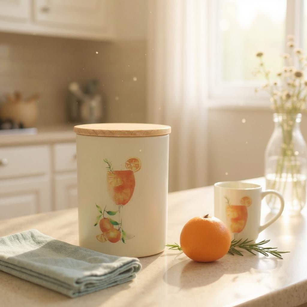 Italian Coast Travel Candle, Grapefruit Saffron - Casa Candle