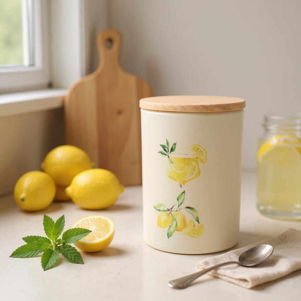 Italian Coast Travel Candle, Jasmine Citron - Casa Candle