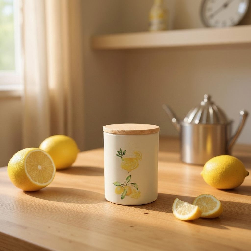 L'Italia Coast Travel Candle, Jasmine Citron - Casa Candle