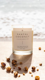Santal Coconut, Classic Candle - Casa Candle