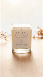 Santal Coconut, Classic Candle - Casa Candle
