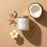 Santal Coconut, Jar Candle by Casa Candle - Casa Candle
